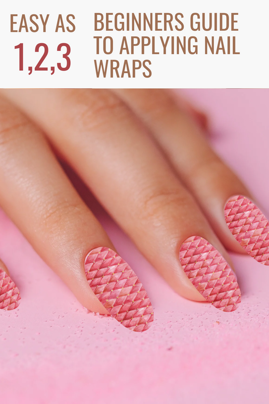 Easy as 1-2-3: A Beginner's Guide to Applying Water Slide Nail Wraps at Home