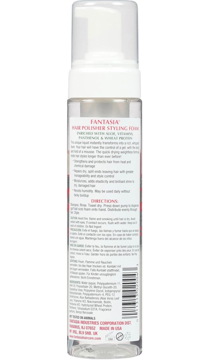 Fantasia Ic Hair Polisher Styling Foam