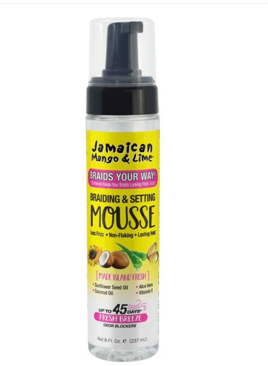 Jamaican Mango Lime Braiding & Setting Mousse