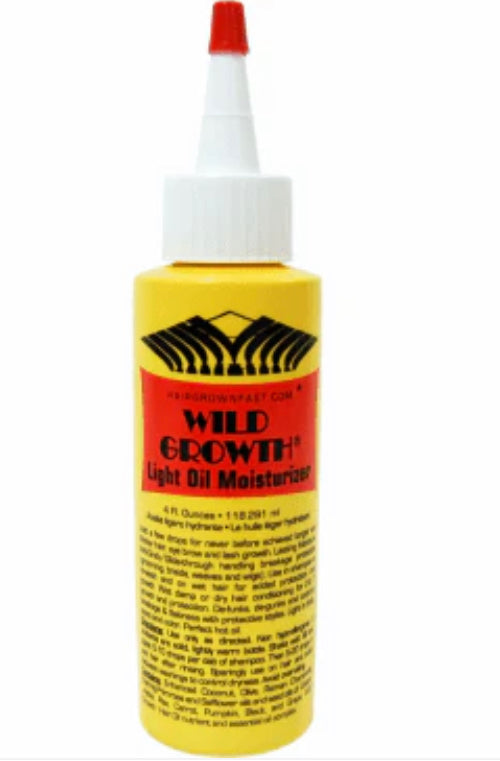 Wild Growth Light Hair Oil 4 oz.