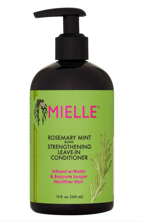 MIELLE Rosemary Mint Strengthening Leave-In Conditioner 12oz.