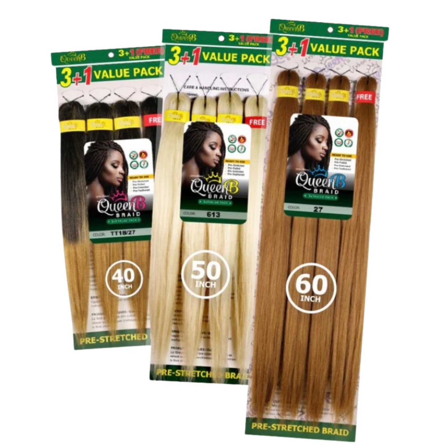 Queen B Pre-Stretched Value Pack