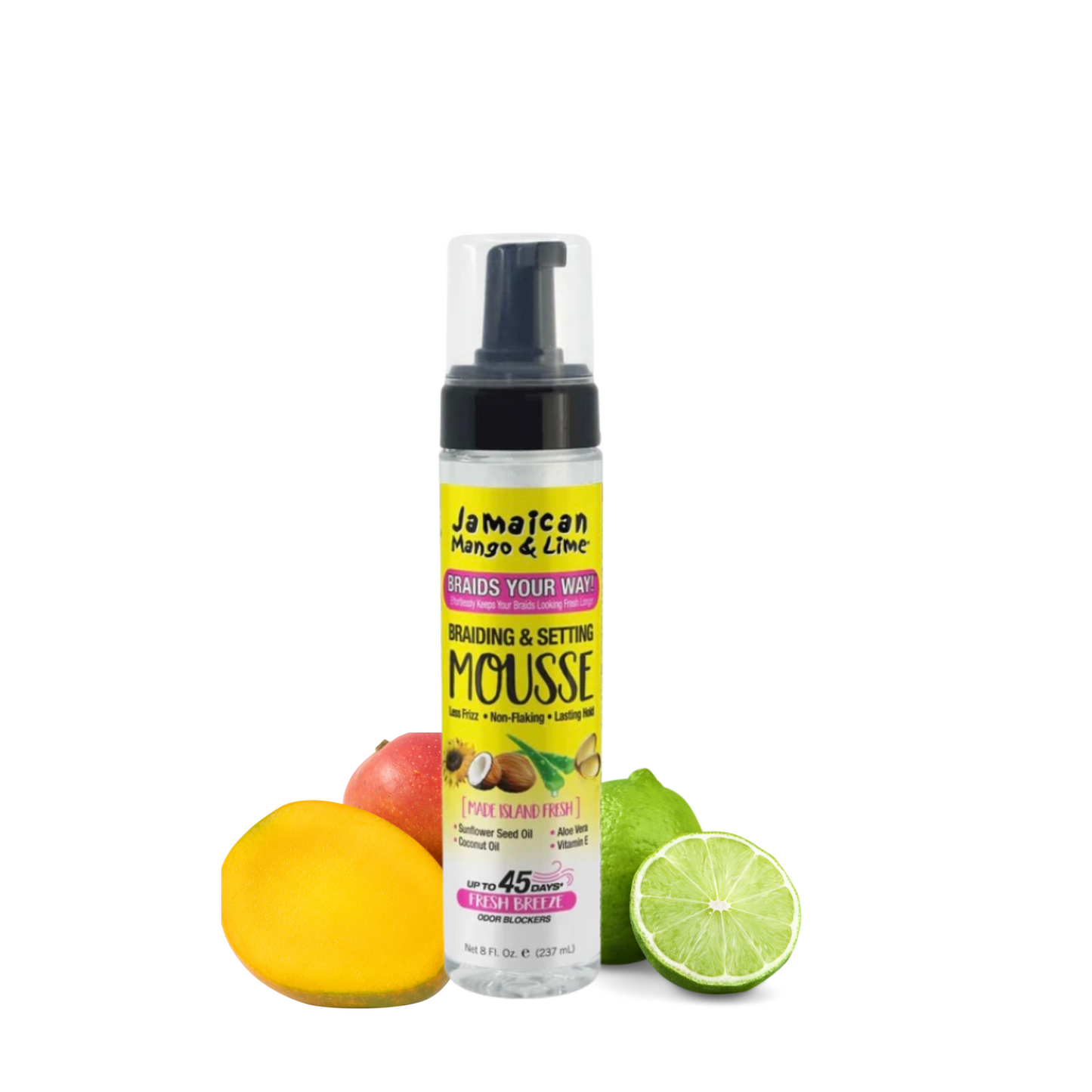 Jamaican Mango Lime Braiding & Setting Mousse