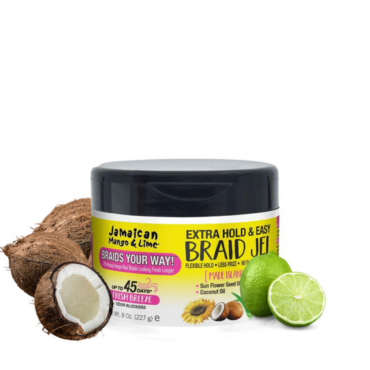 Jamaican Mango Lime Extra Hold & Easy Braid Jel