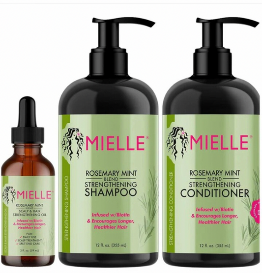 Mielle Rosemary Mint Strengthening Kit