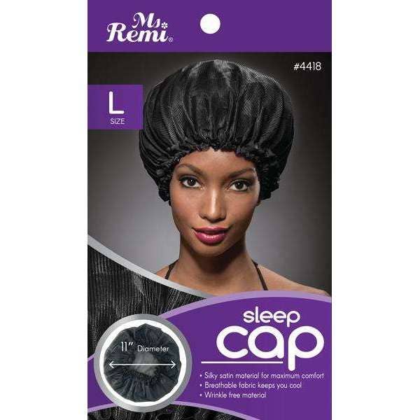 Ms. Remi Sleep Cap L Black