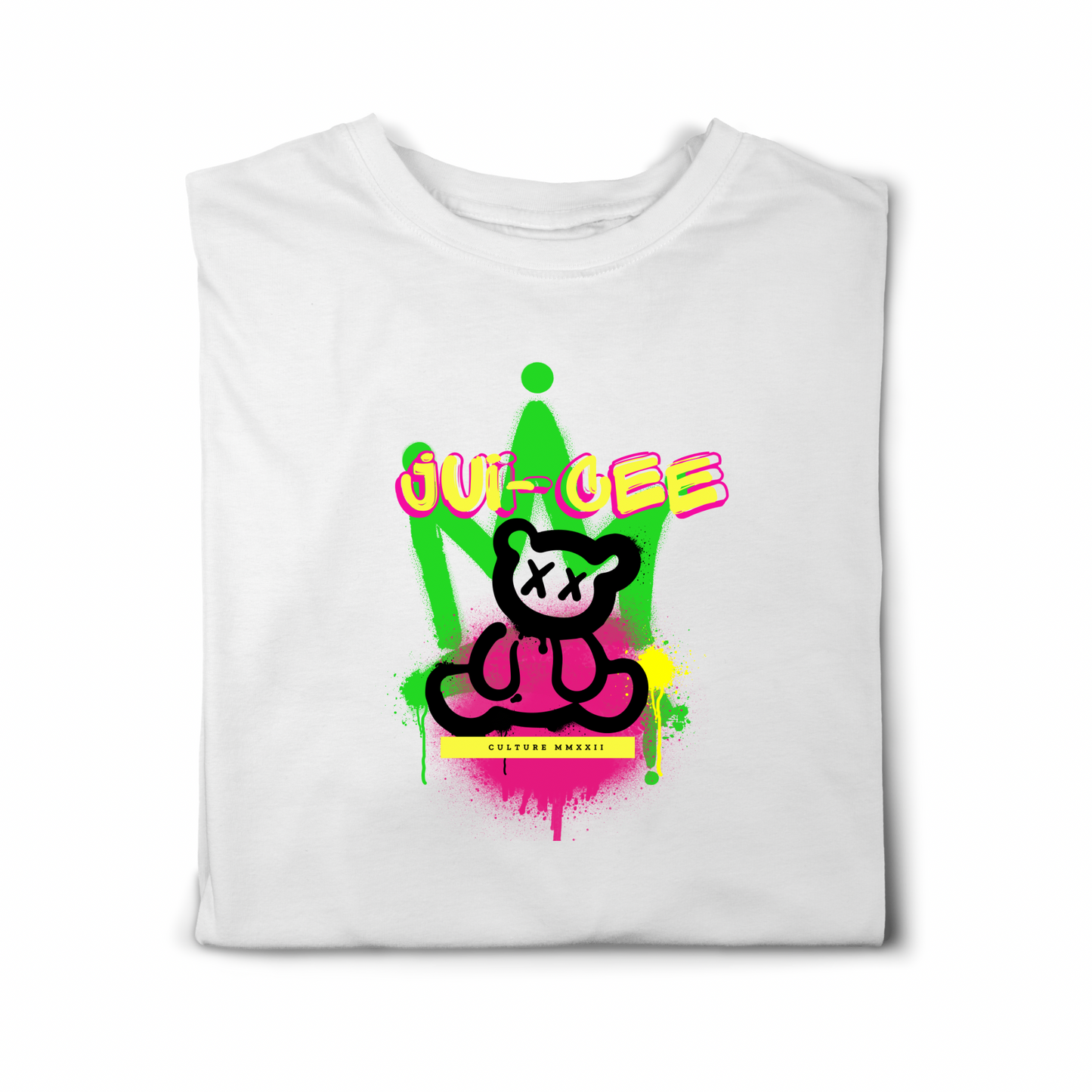 Jui-Cee Culture Graffiti Glam Graphic T-Shirt