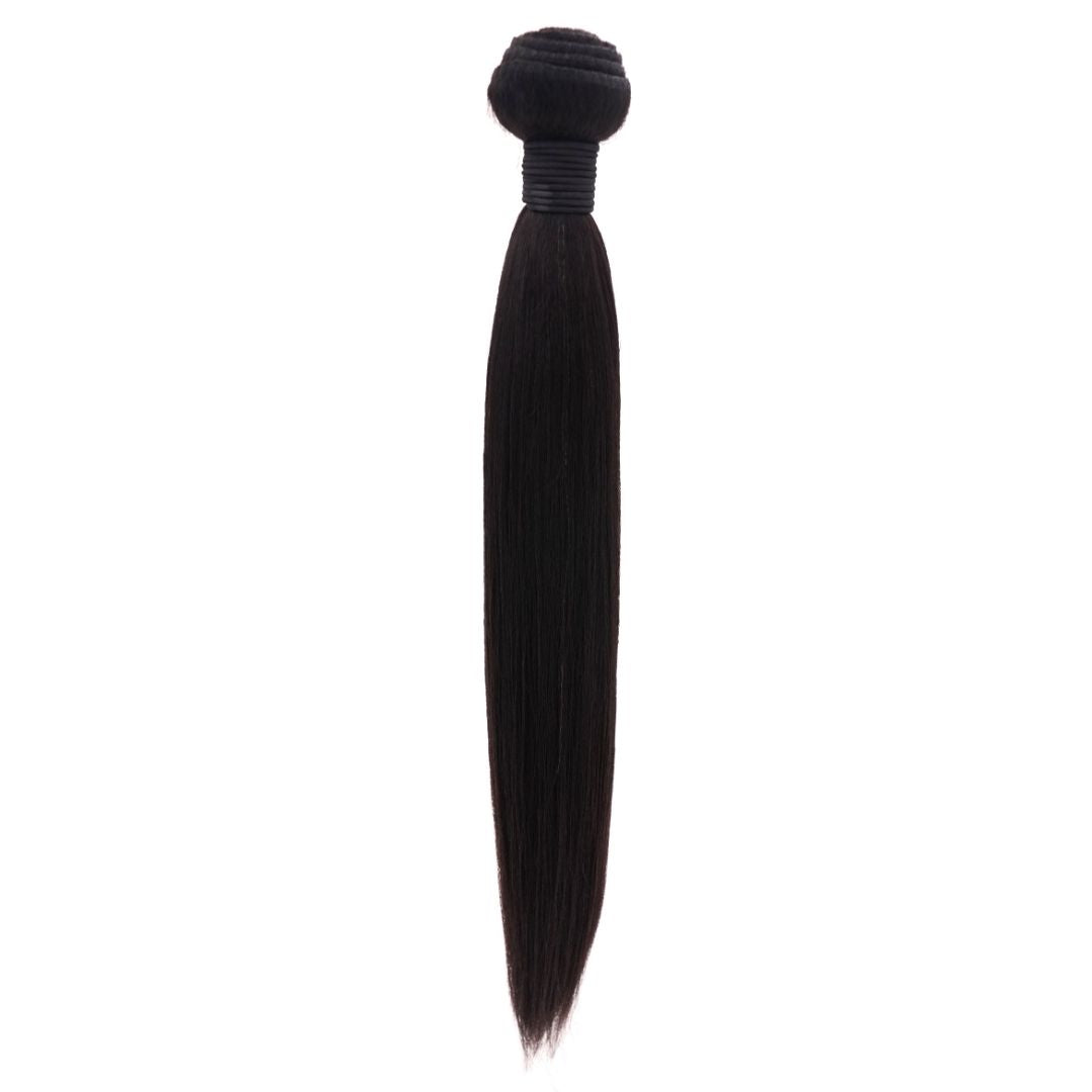 100% Virgin Human Hair Brazilian Silky Straight