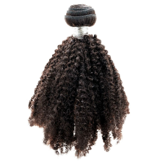 100% Virgin Human Hair Brazilian Afro Kinky Extensions- Textured