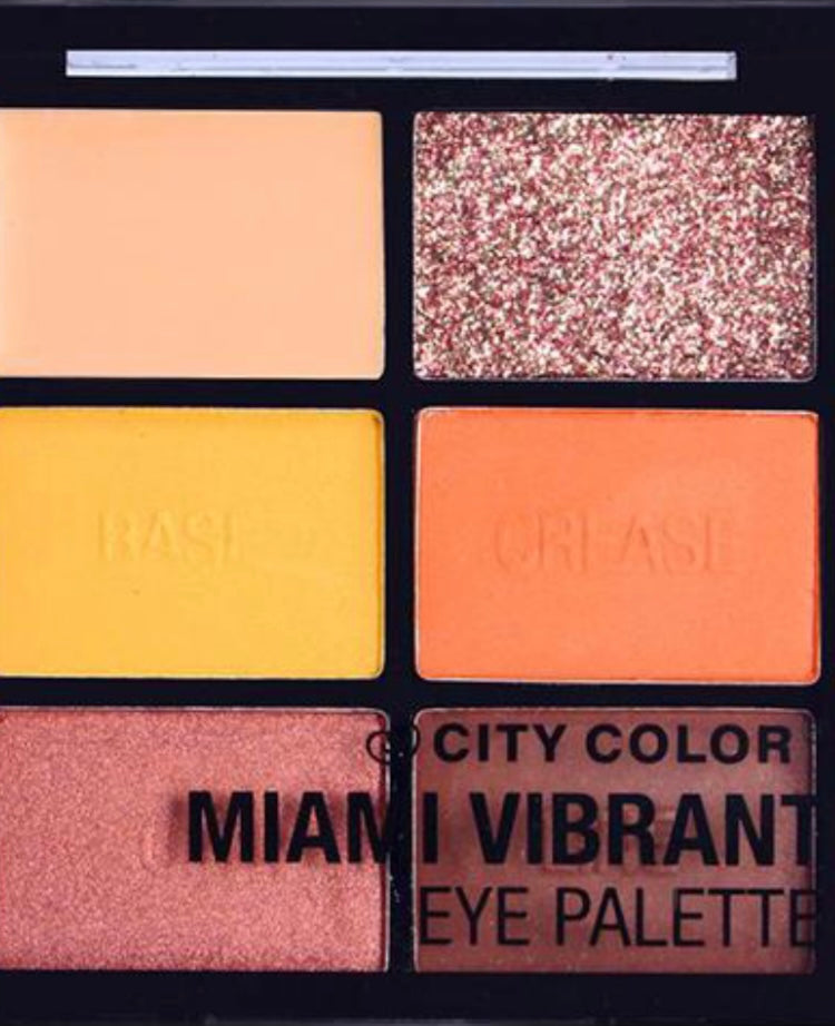 City Color Miami Vibrant Eye Palette