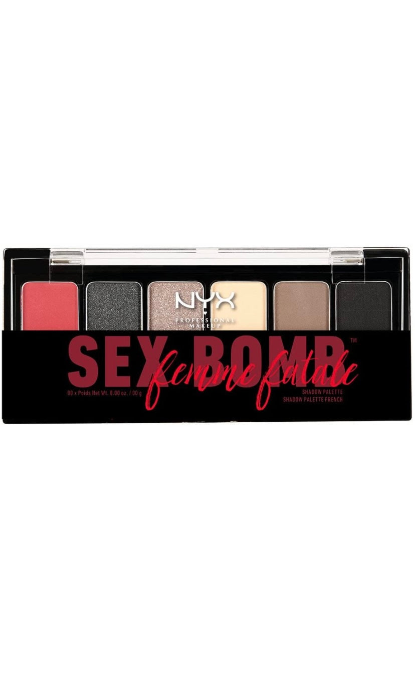 NYX Professional Makeup The Sex Bomb Femme Fatal Shadow Pallette