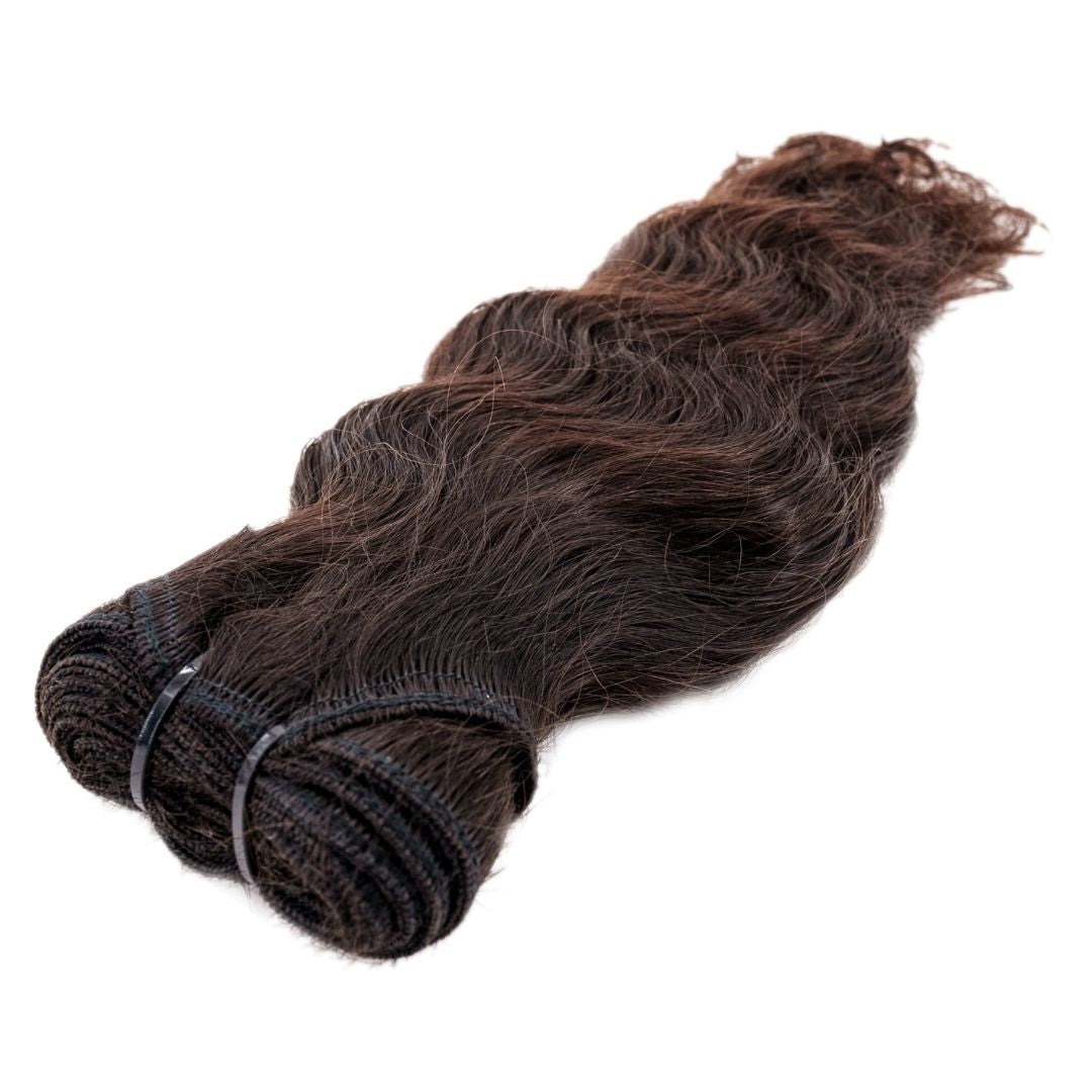 100% Human Hair Indian Curly Hair Extensions- Thick, Colorable, Finest Quality