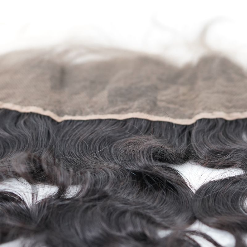 100% Virgin  Human Brazilian Body Wave  Hair Frontal- Natural Looking Hairline