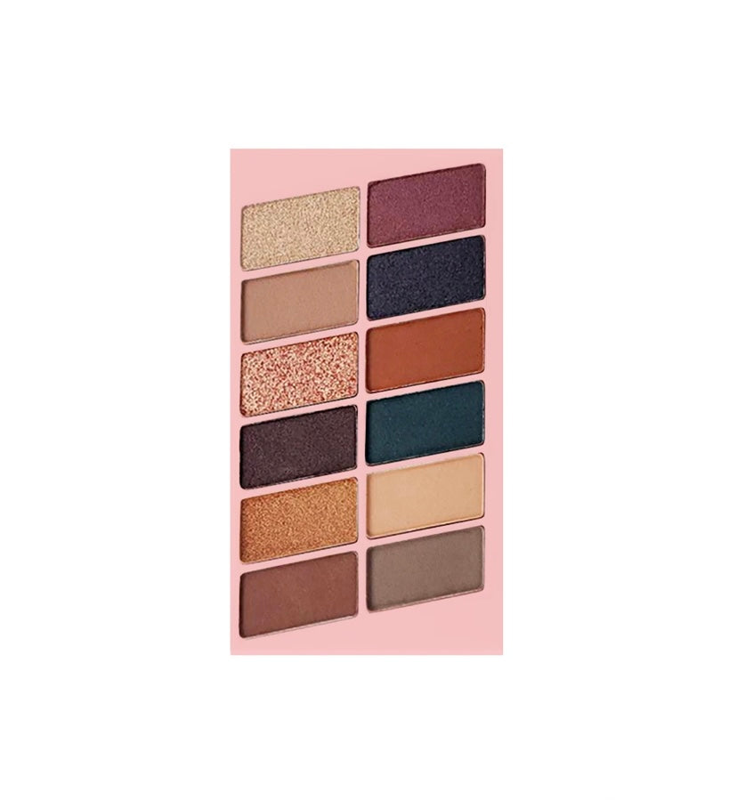 Italia Deluxe Colors Crush Matte & Shimmer Eyeshadow Palette