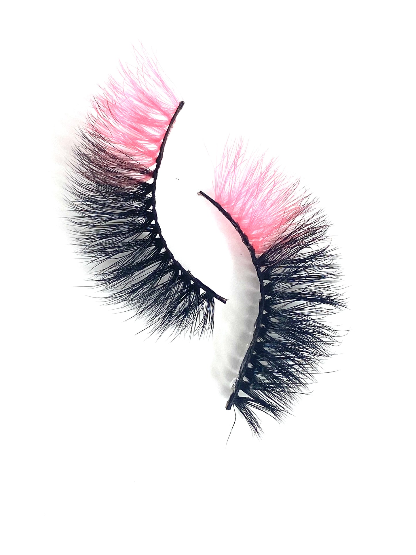 Pink Ombre Strip Eyelash