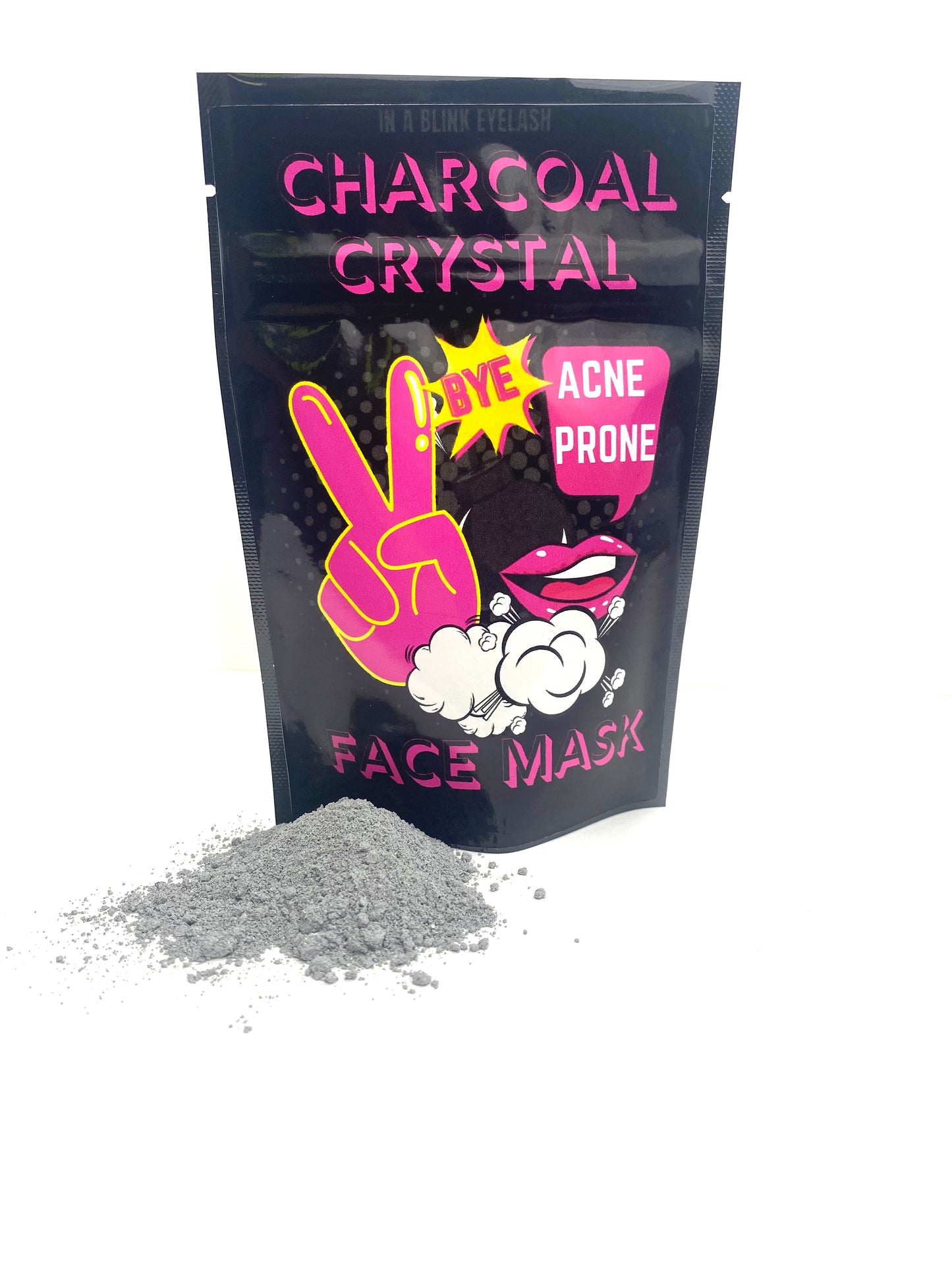 Charcoal Crystal Face Mask