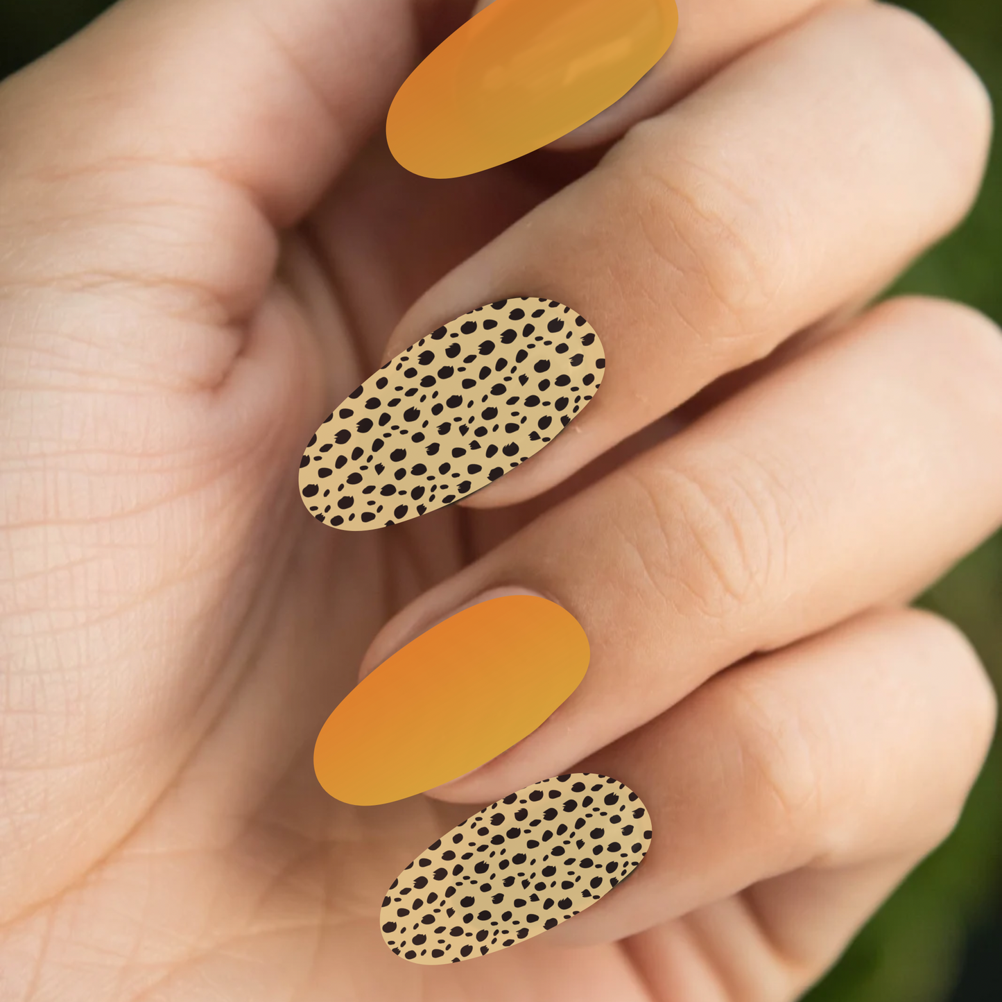 Get Adventurous with Safari Print Water Slide Nail Wraps Nail Art