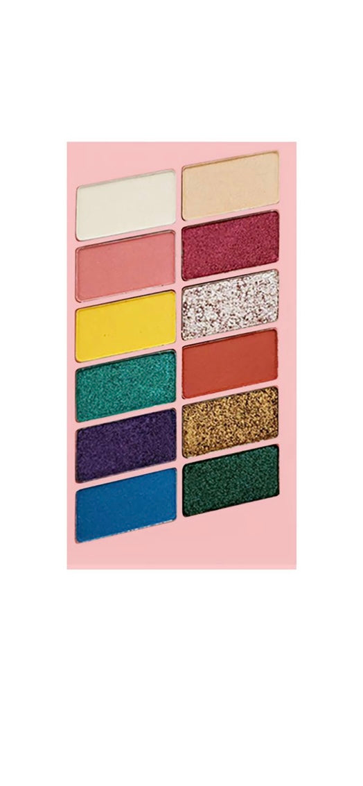 Italia Deluxe Colors Crush Matte & Shimmer Eyeshadow Palette