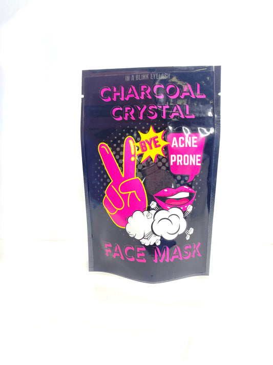 Charcoal Crystal Face Mask