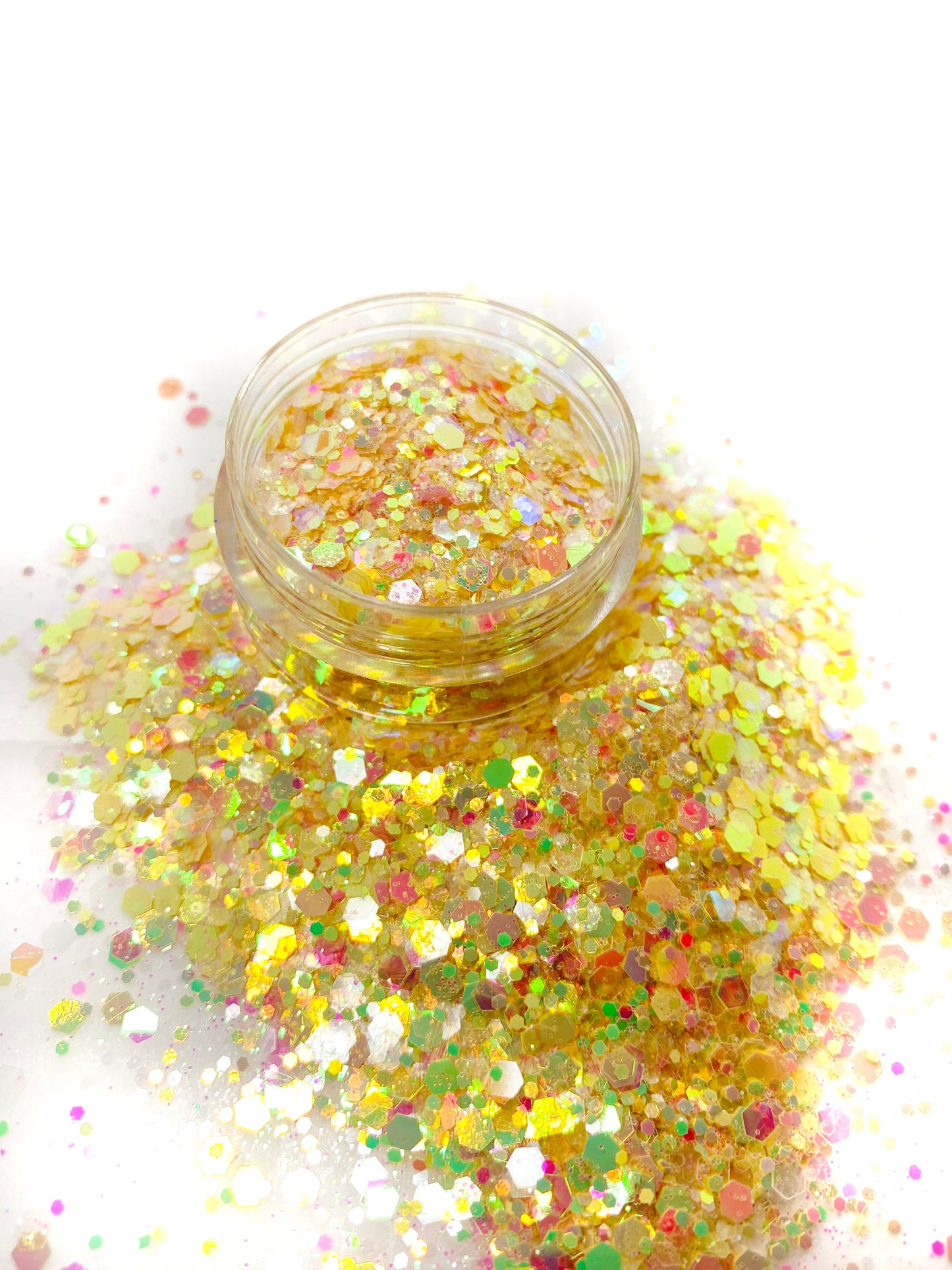 Shine Like an Angel with Angelic: Holographic Chunky Glitter for 3D Effects on Nails, Hair, Face and Body