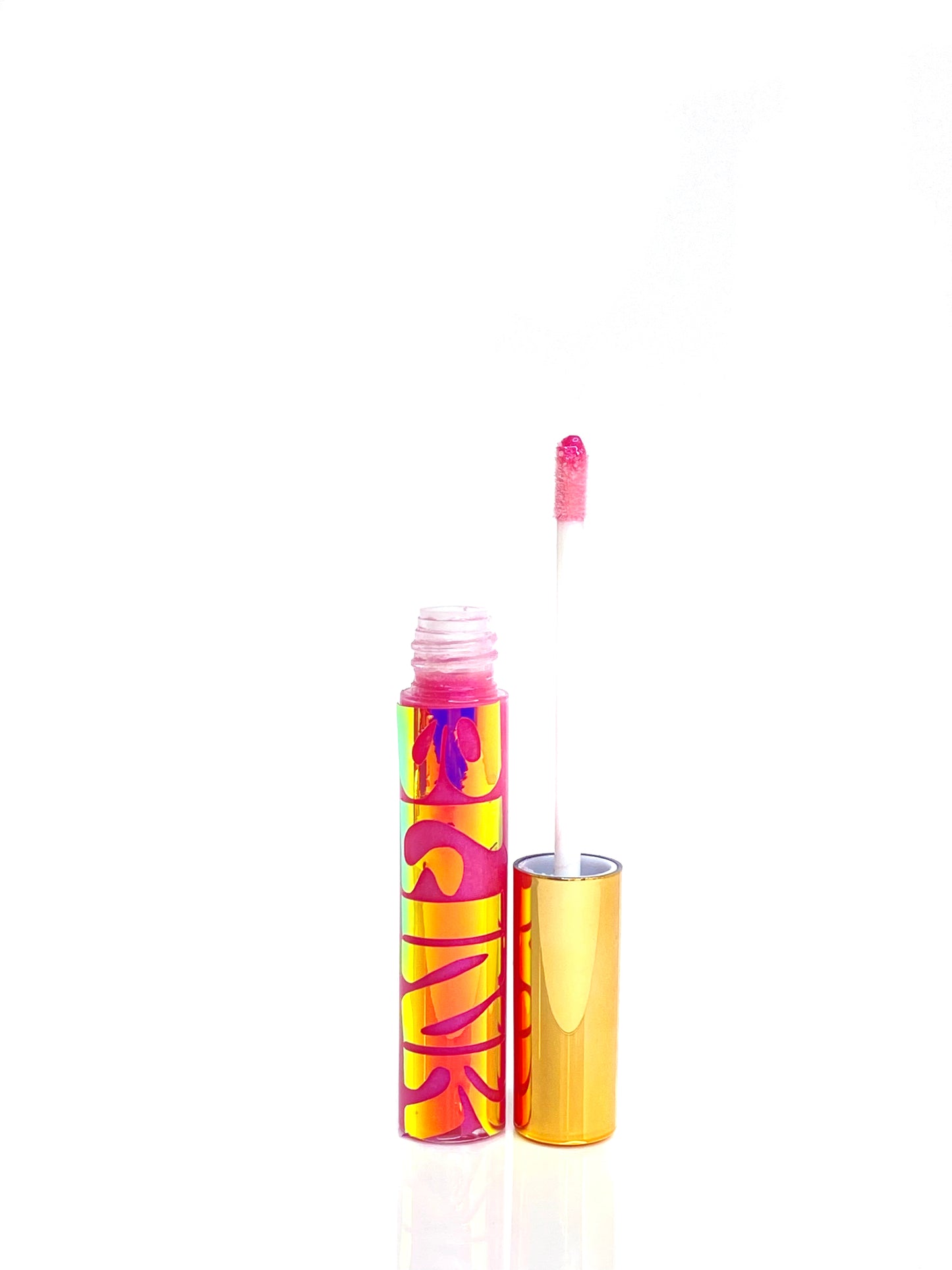 Handcrafted Vegan Magenta hydrating Lip gloss