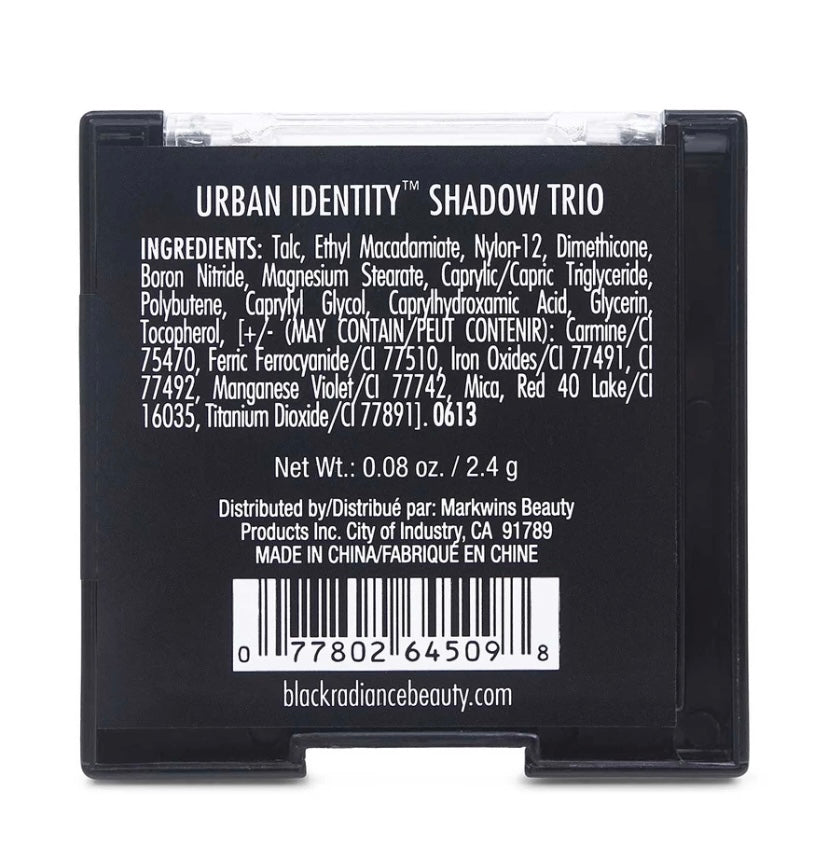 Black Radiance Urban Identity Shadow Trio - Cute