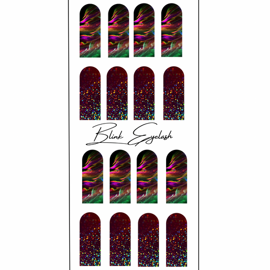 Rise Up with Rising Phoenix Water Slide Nail Wraps, Nail Art Decals