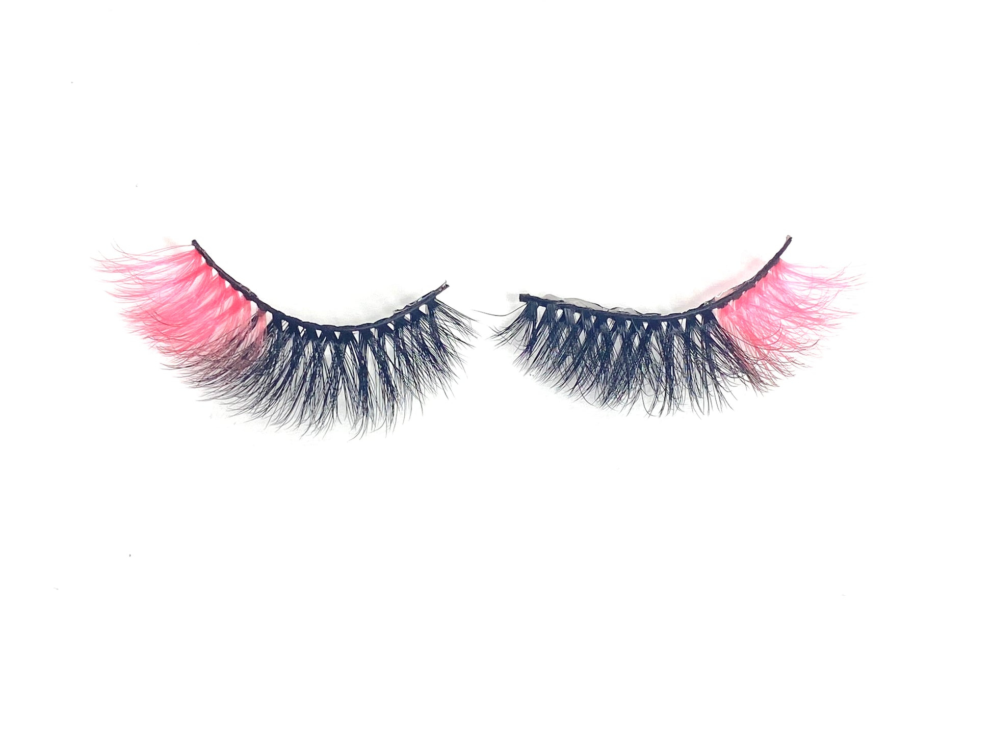 Pink Ombre Strip Eyelash