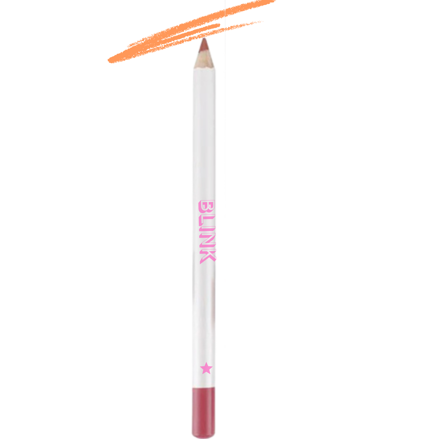 Orange Lip Liner Swatch