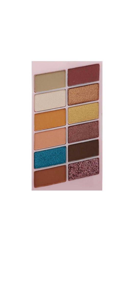 Italia Deluxe Colors Crush Matte & Shimmer Eyeshadow Palette