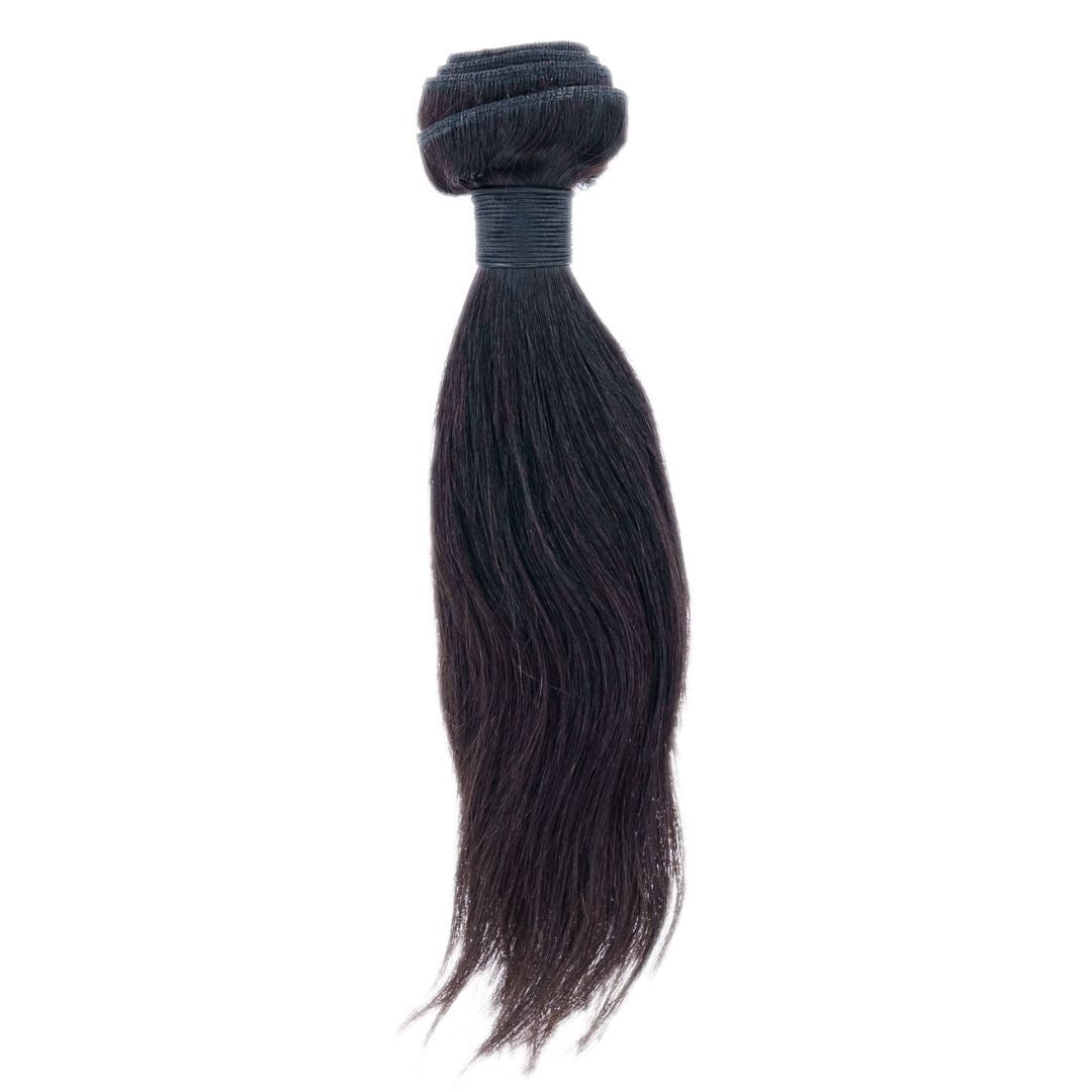 Malaysian Straight 100%Virgin Human Hair Extensions- Soft, Silky Natural Looking