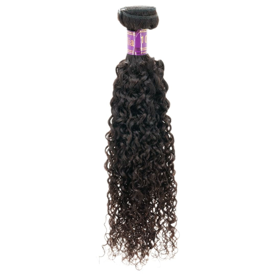 100% Virgin Human Hair Brazilian Kinky Curly Extensions- Natural , Bouncy, Textured