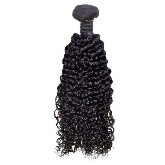 100% Virgin Human Hair Brazilian Kinky Curly Extensions- Natural , Bouncy, Textured