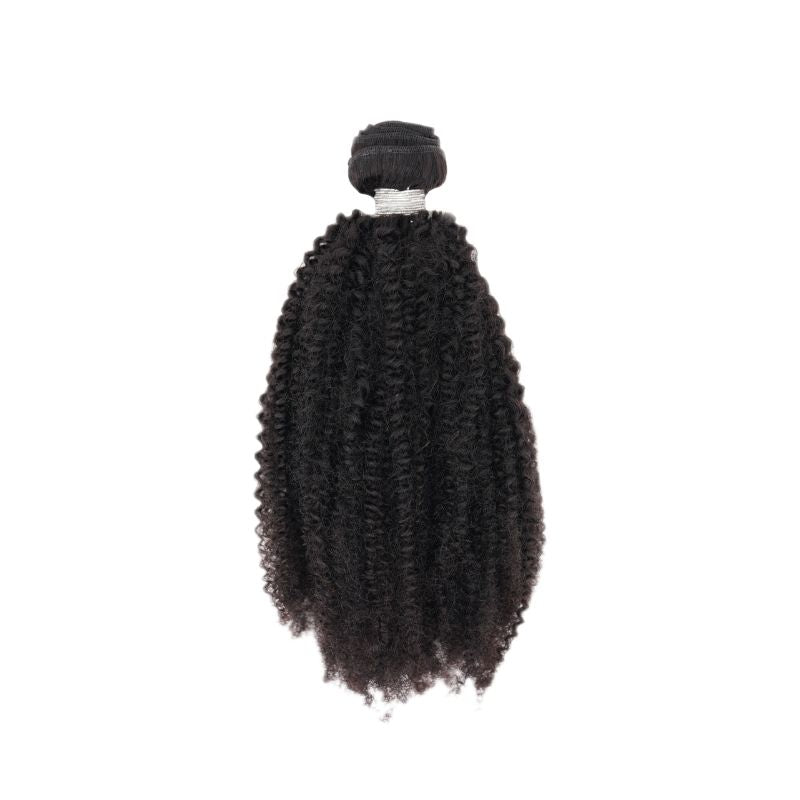 100% Virgin Human Hair Brazilian Afro Kinky Extensions- Textured