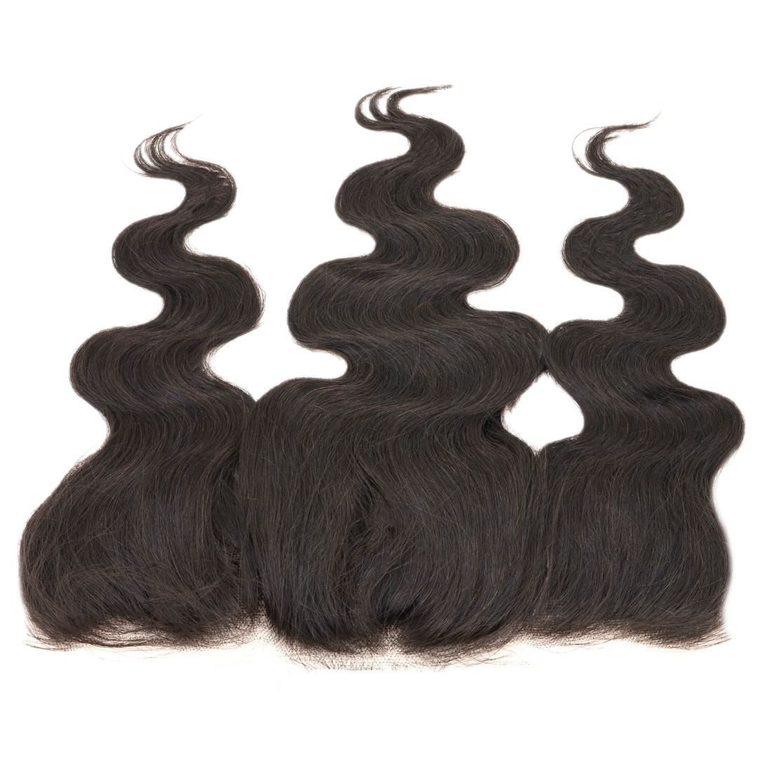 100% Virgin  Human Brazilian Body Wave  Hair Frontal- Natural Looking Hairline